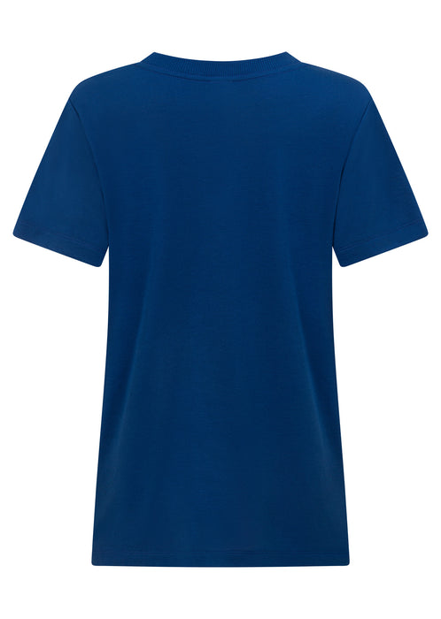 Lotus Tee - Riviera Blue