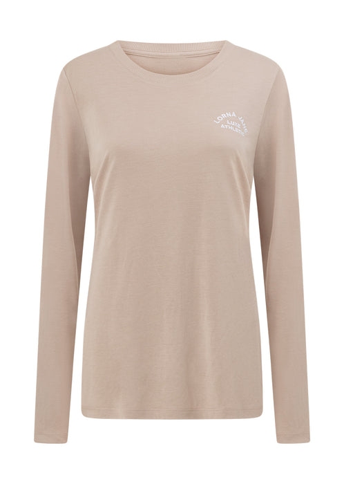 Lotus Long Sleeve Top - Latte