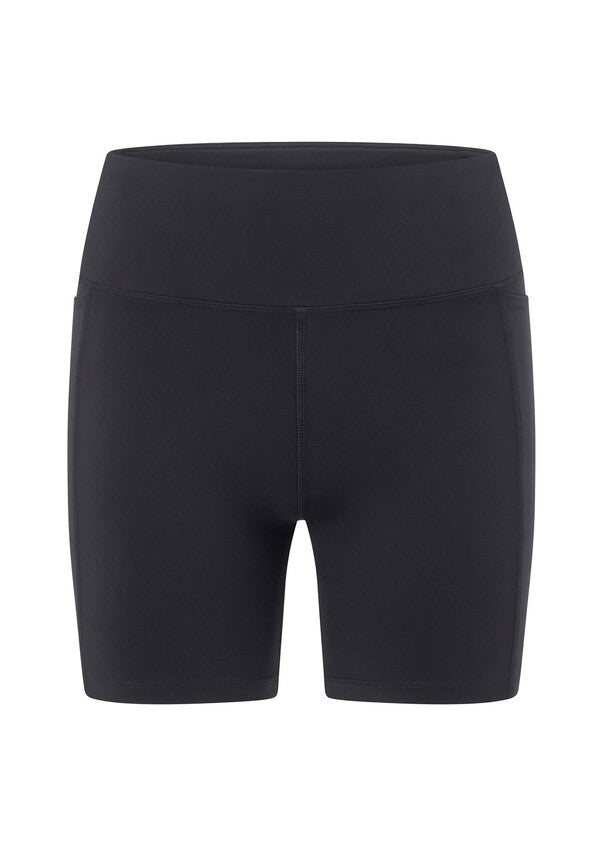 Amy Phone Pocket Tech Bike Short - Black