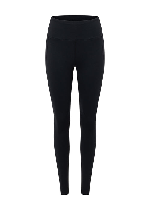 Lorna Jane Amy Thermal Phone Pocket Full Length Leggings - Black (view 5)