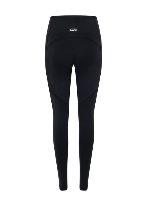 Lorna Jane Amy Thermal Phone Pocket Full Length Leggings - Black (view 6)