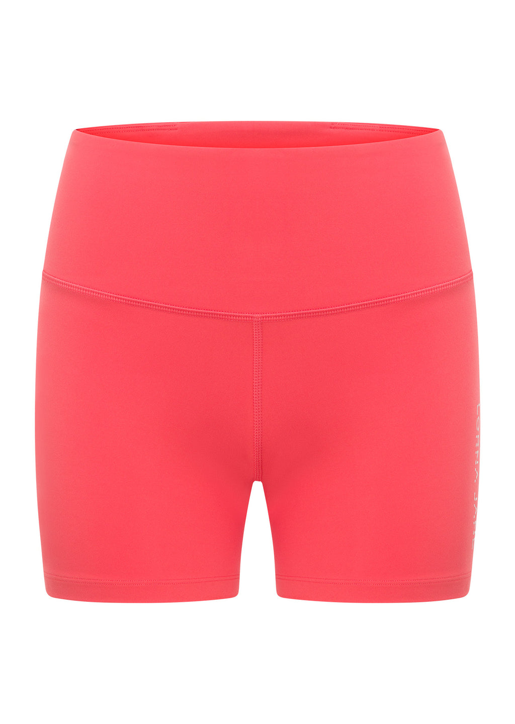 Lorna Jane Lotus No Chafe Phone Pocket 12cm Bike Shorts - Guava Glow (view 4)