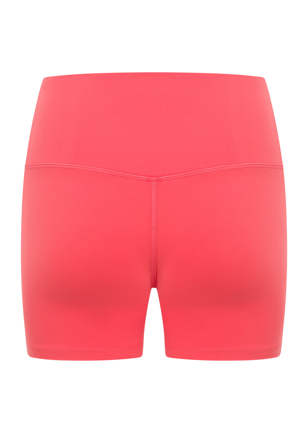 Lorna Jane Lotus No Chafe Phone Pocket 12cm Bike Shorts - Guava Glow (view 5)