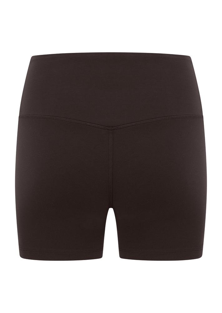 Lorna Jane Lotus No Chafe Phone Pocket 12cm Bike Shorts - Volcano (view 6)