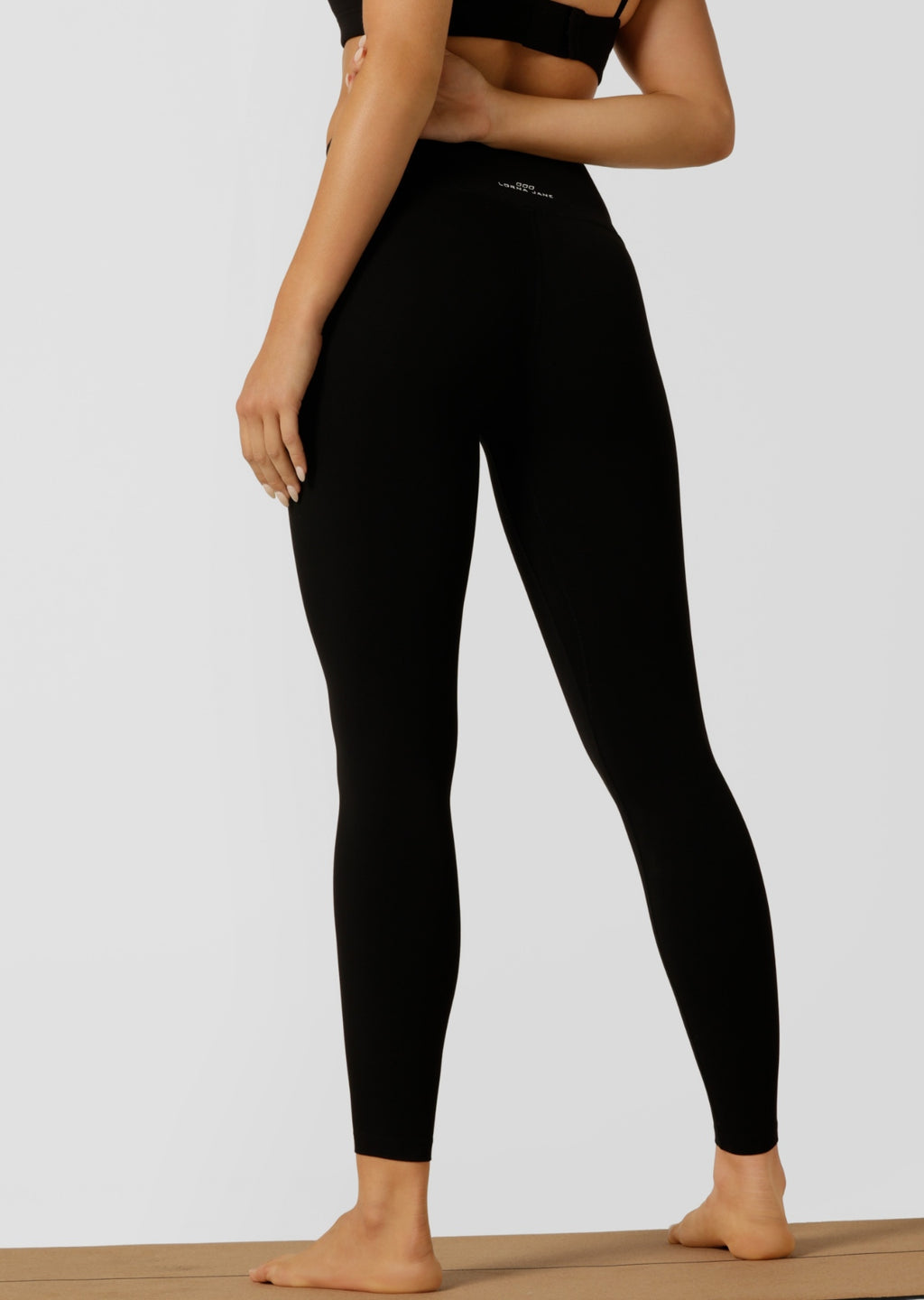 Lorna Jane Liberty Ankle Biter Leggings - Black (view 2)