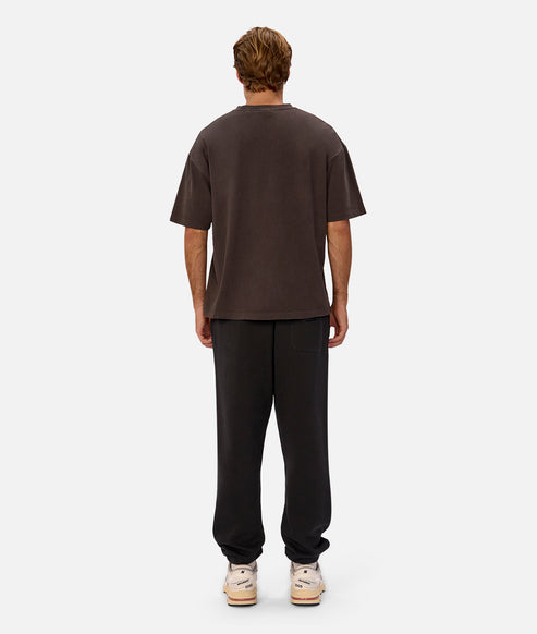 The New Del Sur Washed Trackpant - OD Black Acid