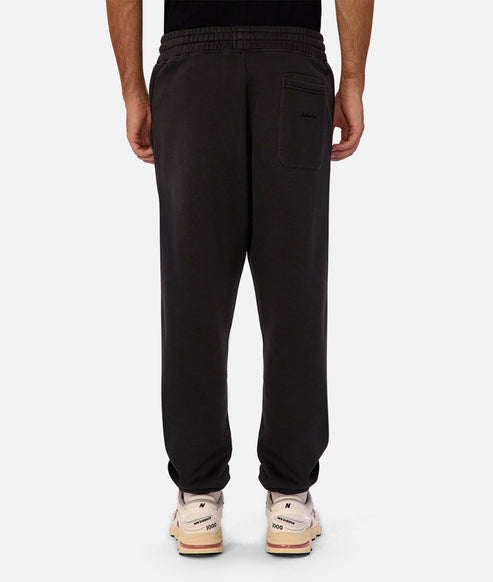 The New Del Sur Washed Trackpant - OD Black Acid