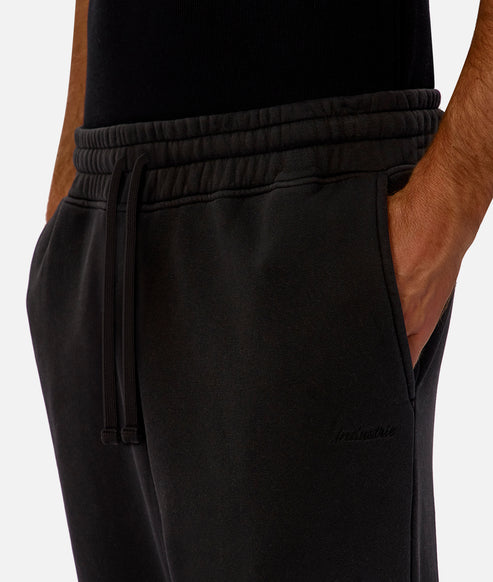 The New Del Sur Washed Trackpant - OD Black Acid