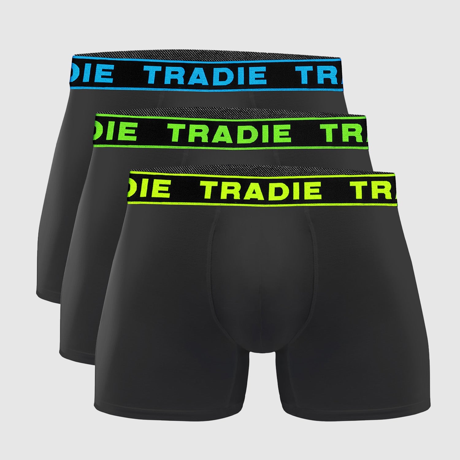 Tradie Bamboo Fitted Trunk 3 Pack Beachfront