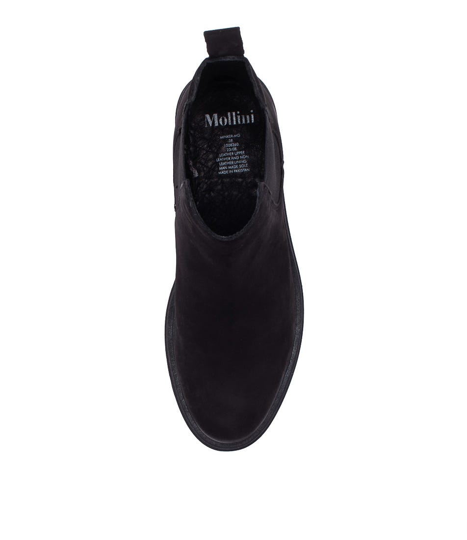 Minker Mo - Black Nubuck