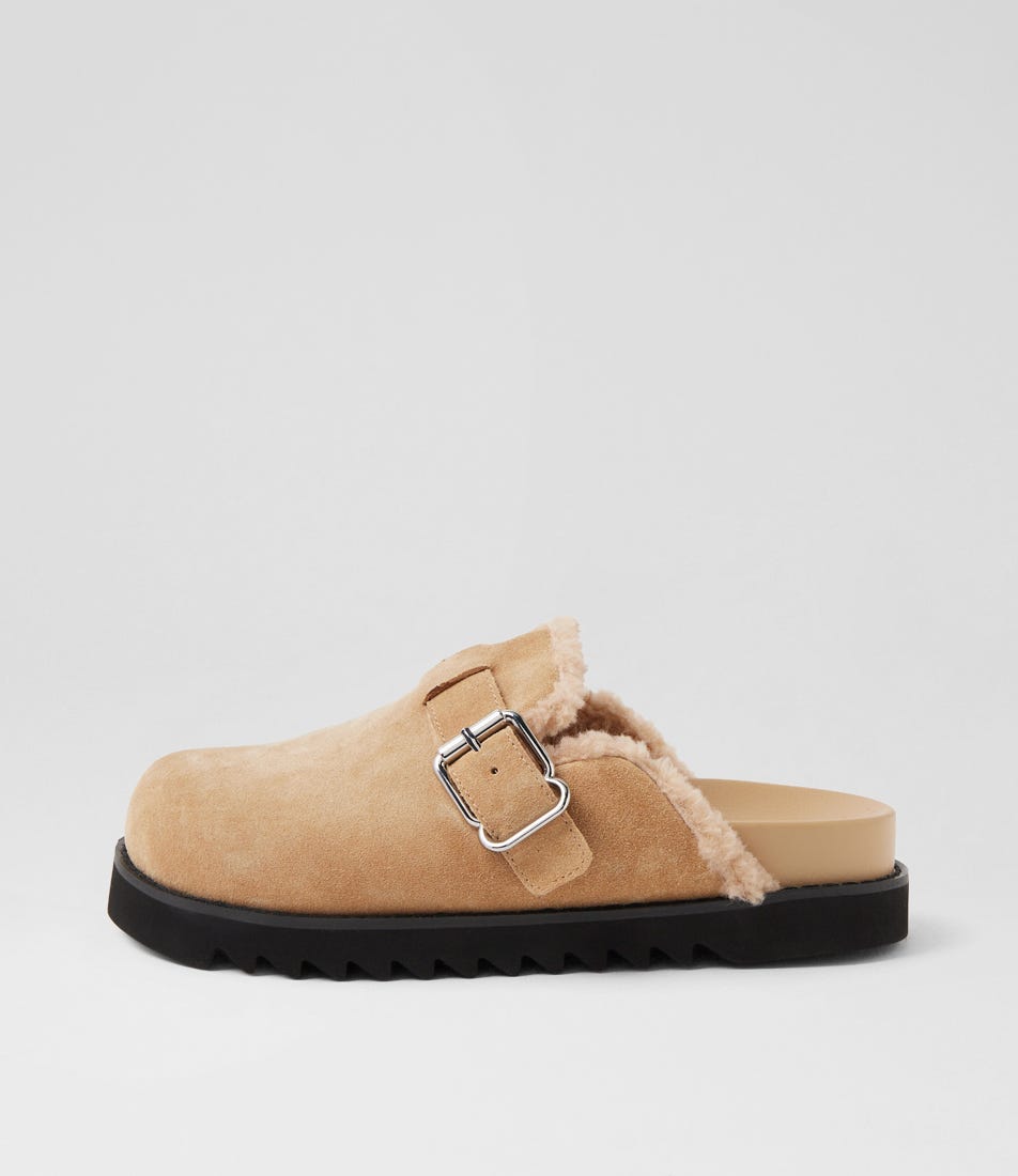 Merchah Mule - Camel / Black