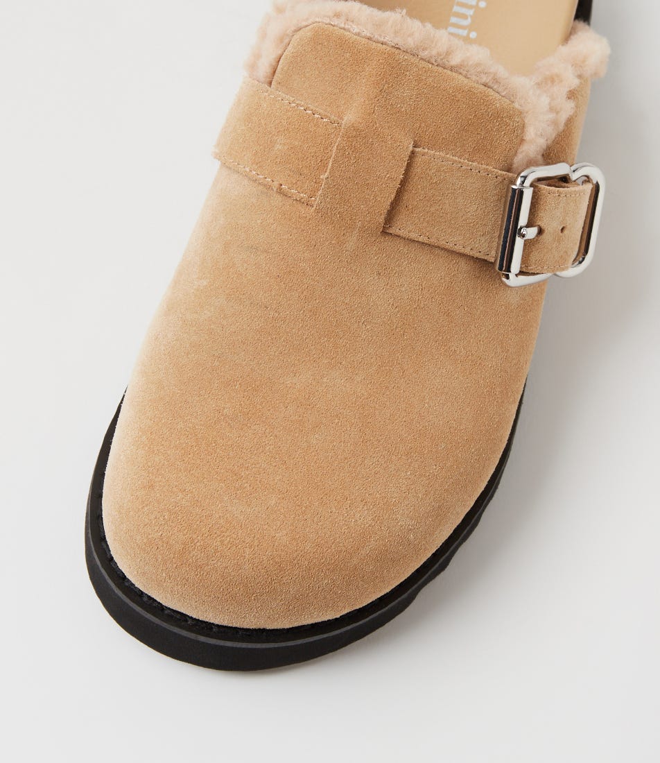 Merchah Mule - Camel / Black