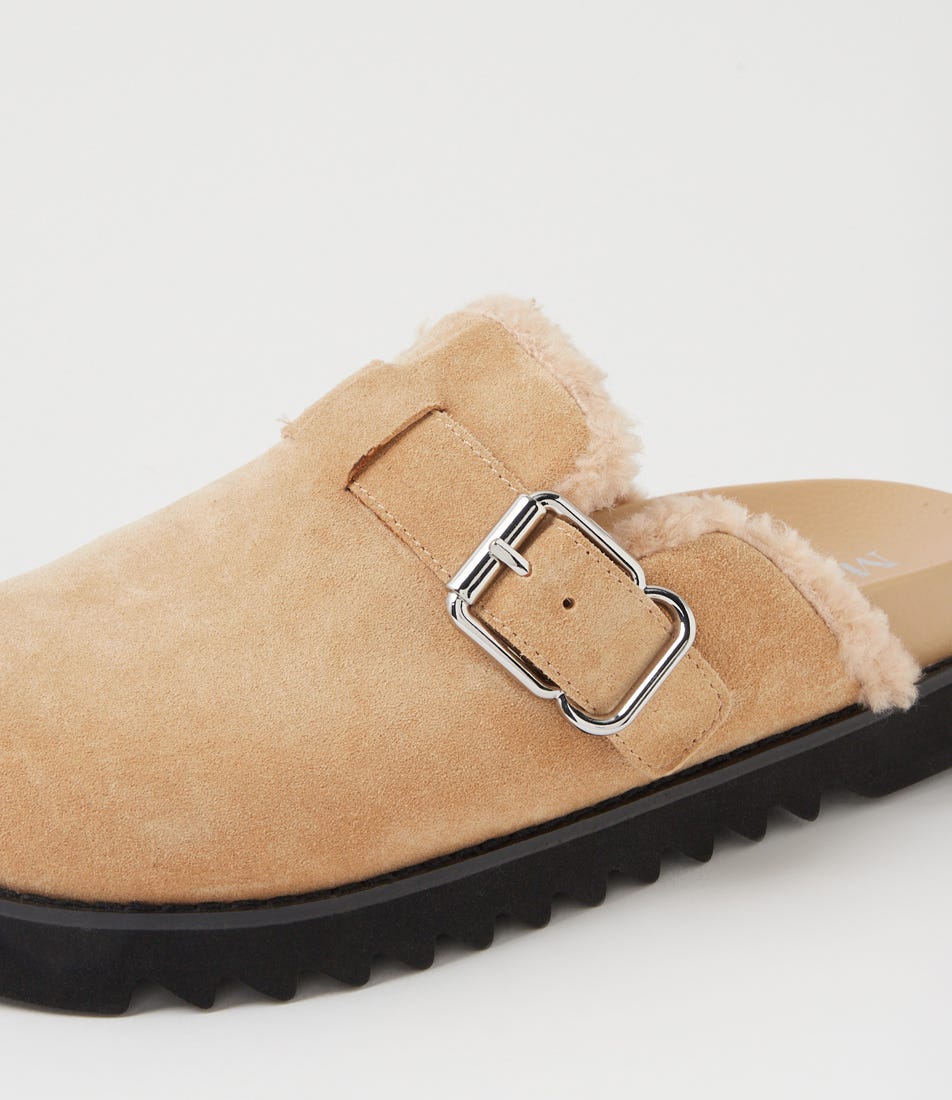 Merchah Mule - Camel / Black