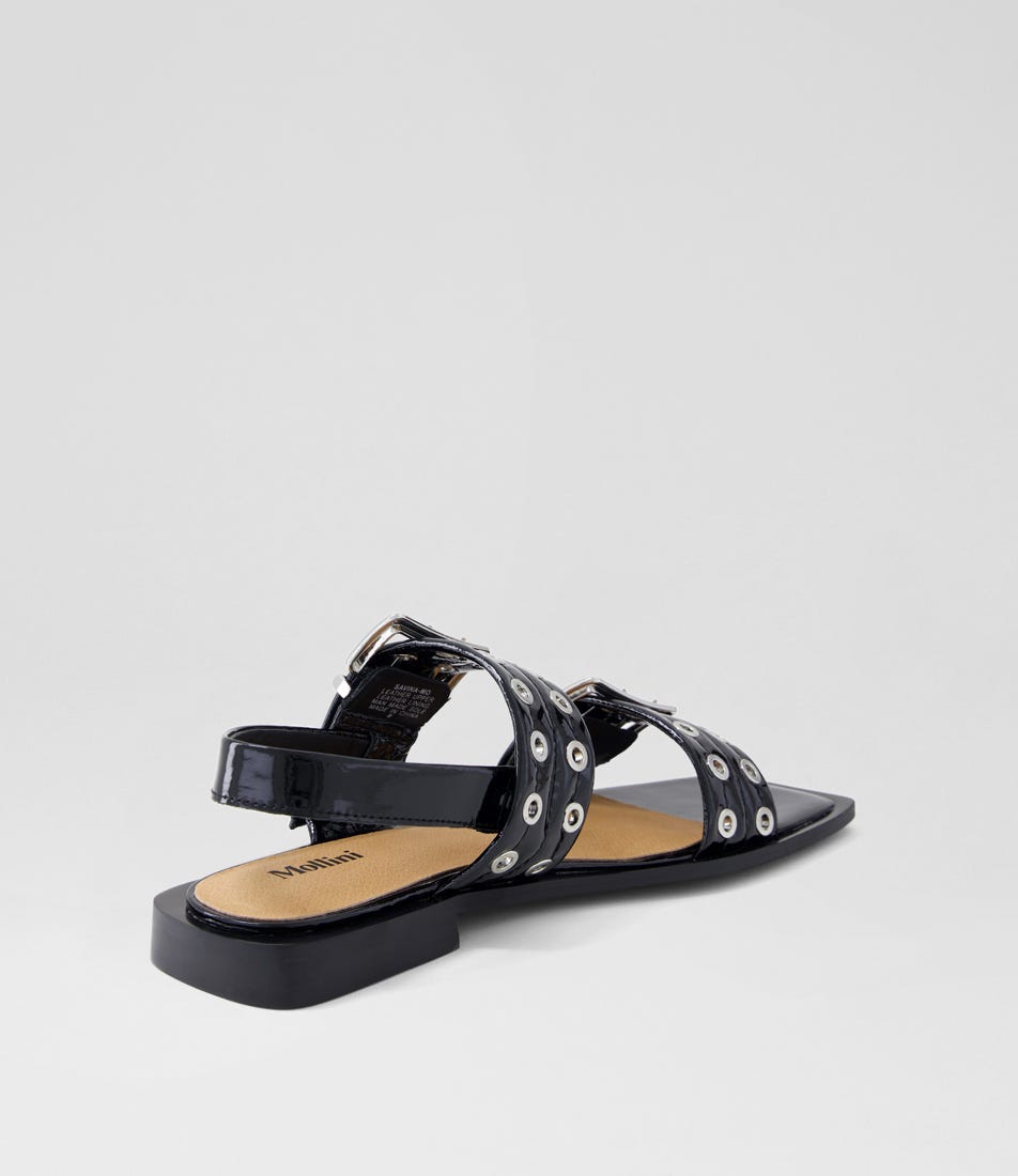 Mollini Savina Mo - Black Patent (view 5)