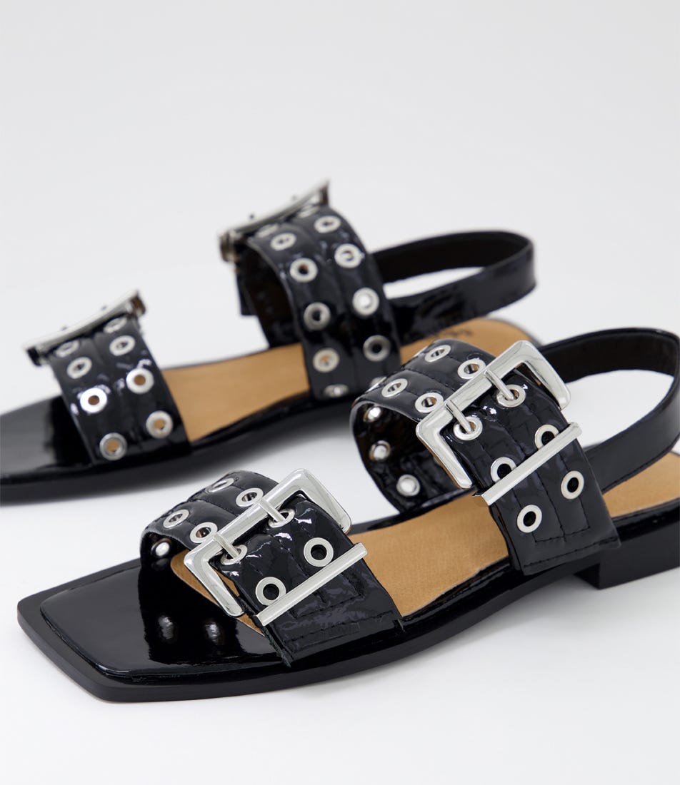 Mollini Savina Mo - Black Patent (view 2)