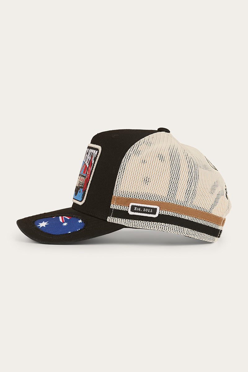 Ringers Western Mud Sweat Beers Deep Fit Trucker Cap - Black (view 2)