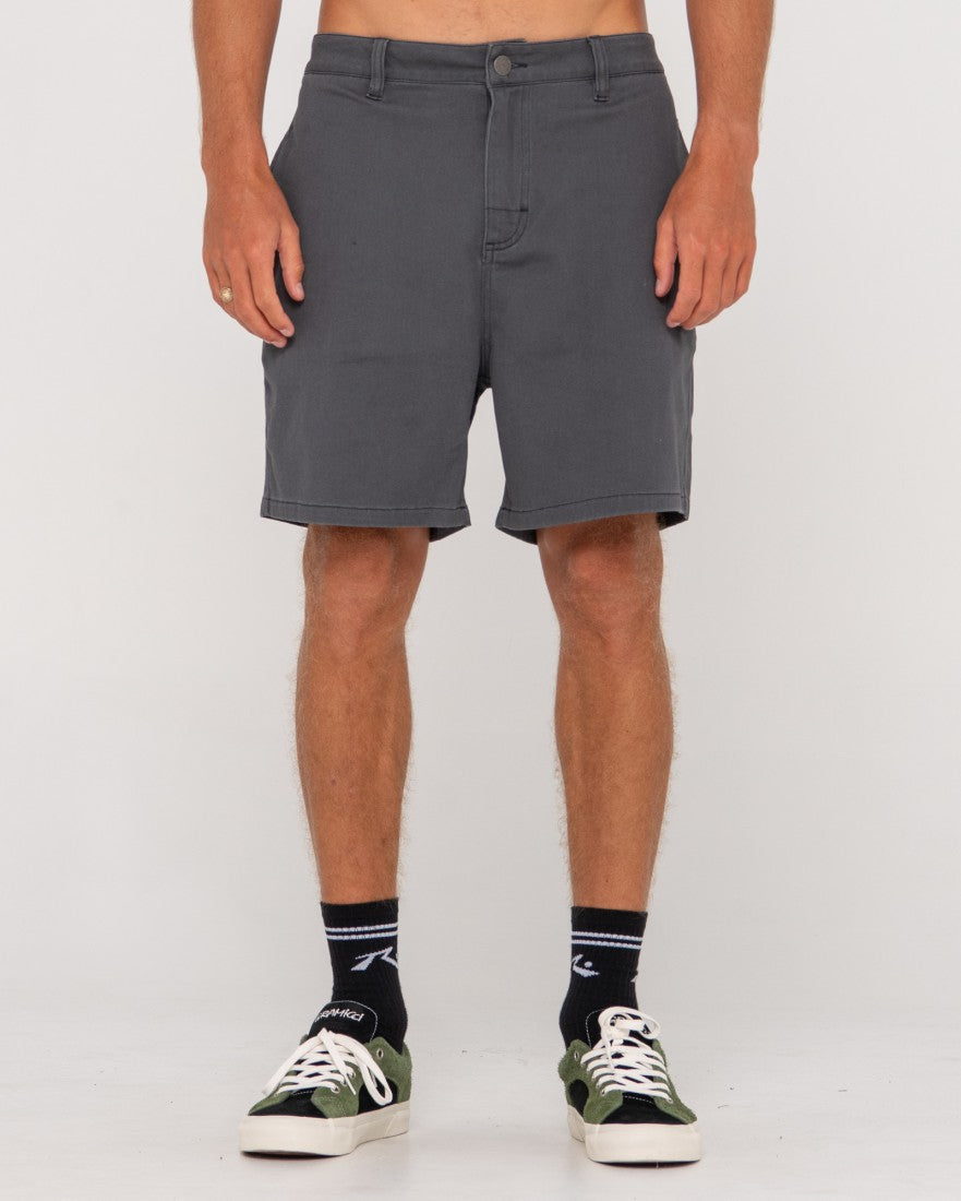 Rusty Grilled Chino Short - Pavement (view 2)