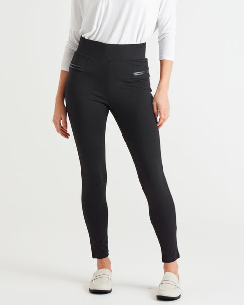 Betty Basics Gwen Ponte Legging – Black