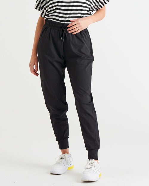 Betty Basics Cara Travel Jogger - Black (view 2)