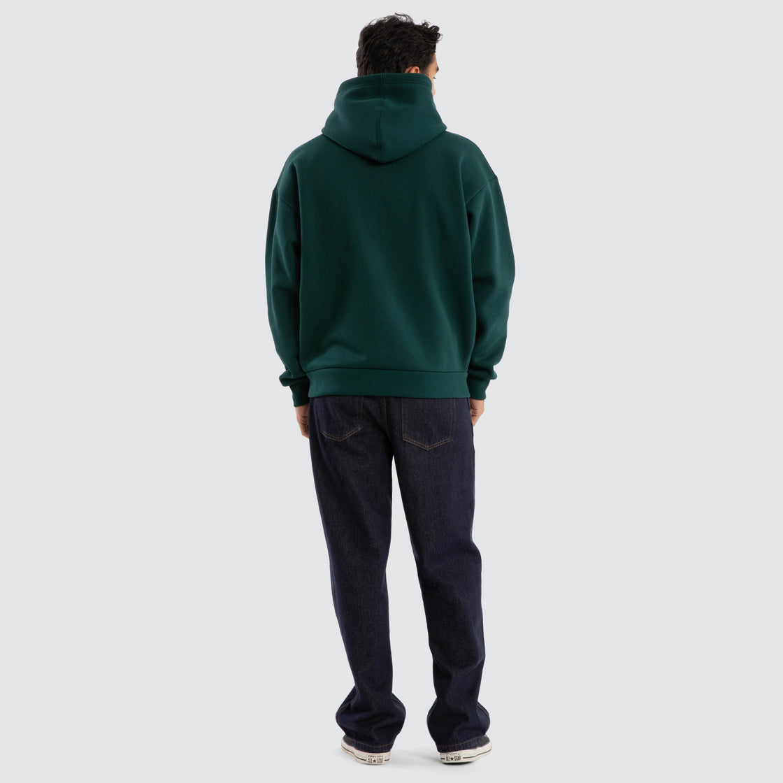 Ripple Oversized Hoodie - Bull Pine