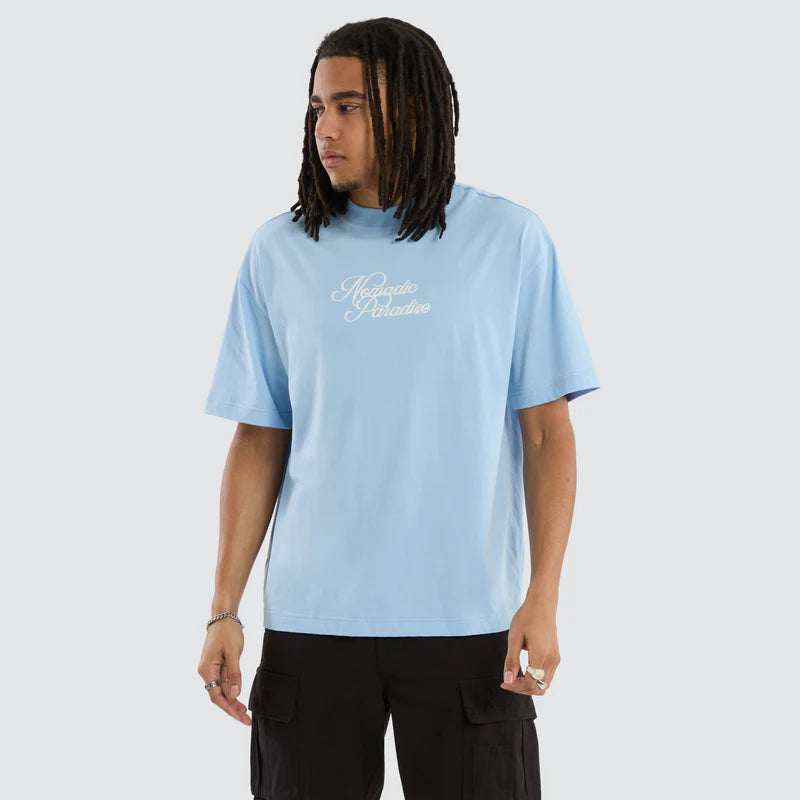 Nomadic Rowboat Street Tee - Powder Blue (view 5)