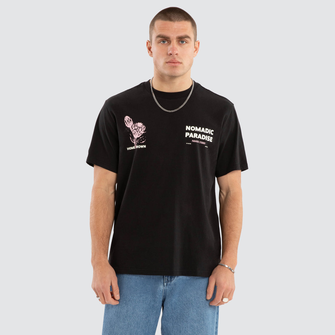 Nomadic Bask Classic Tee - Jet Black (view 3)
