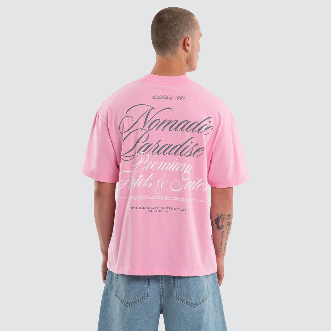 Nomadic Suites Street Tee - Prism Pink