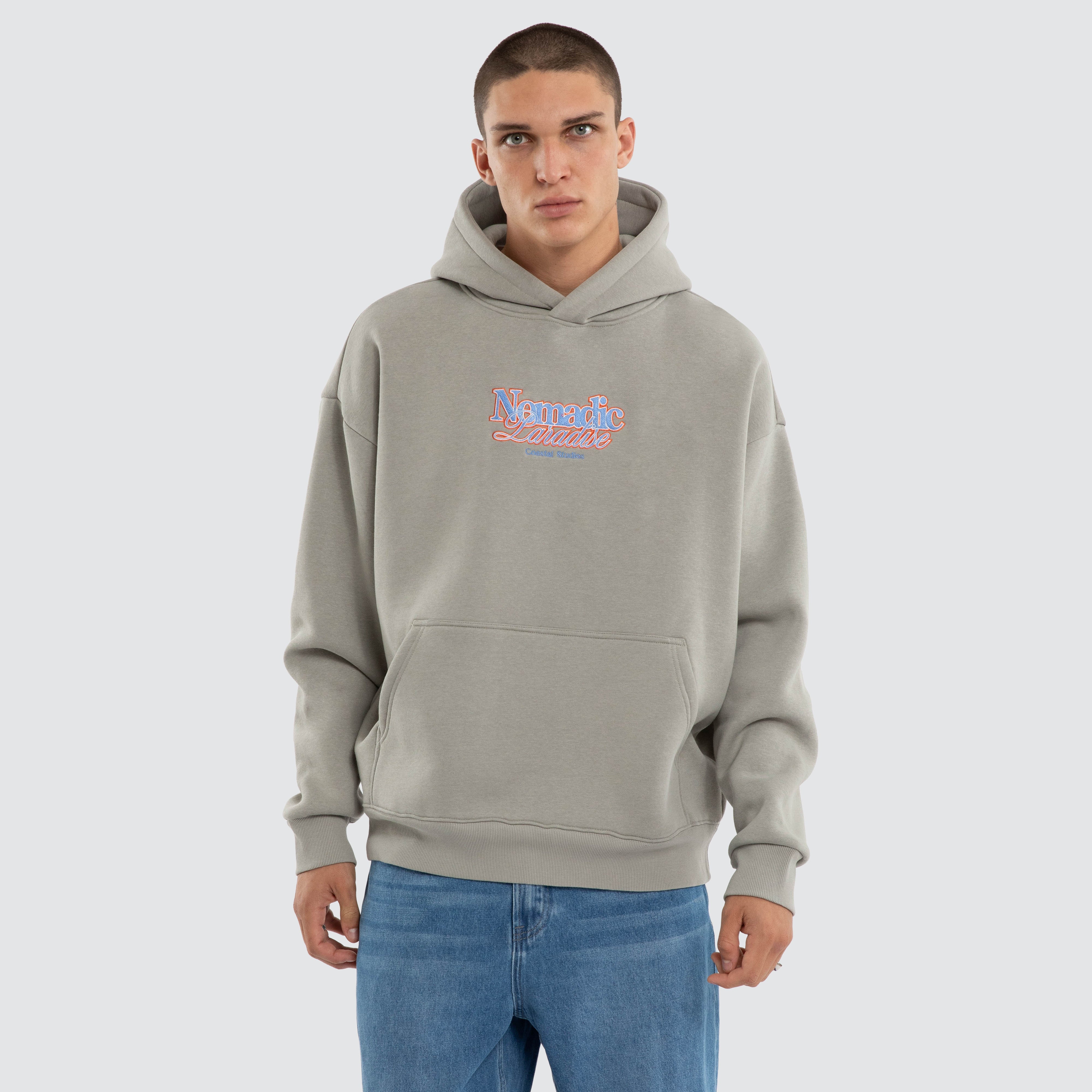 Nomadic Unwind Oversized Hoodie Wild Dove front