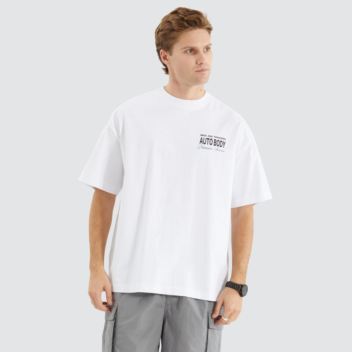Steed Street Tee - Optical White