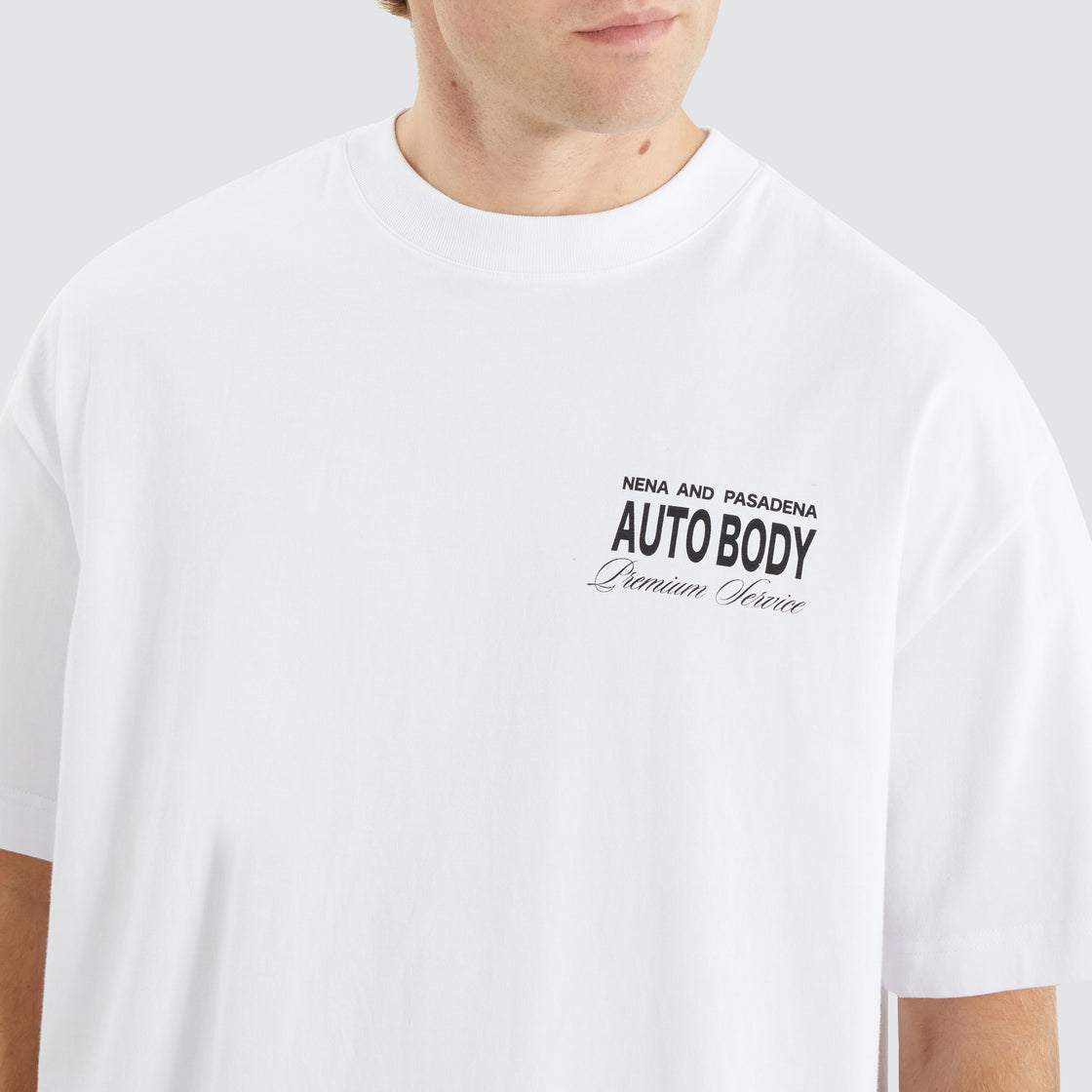 Steed Street Tee - Optical White