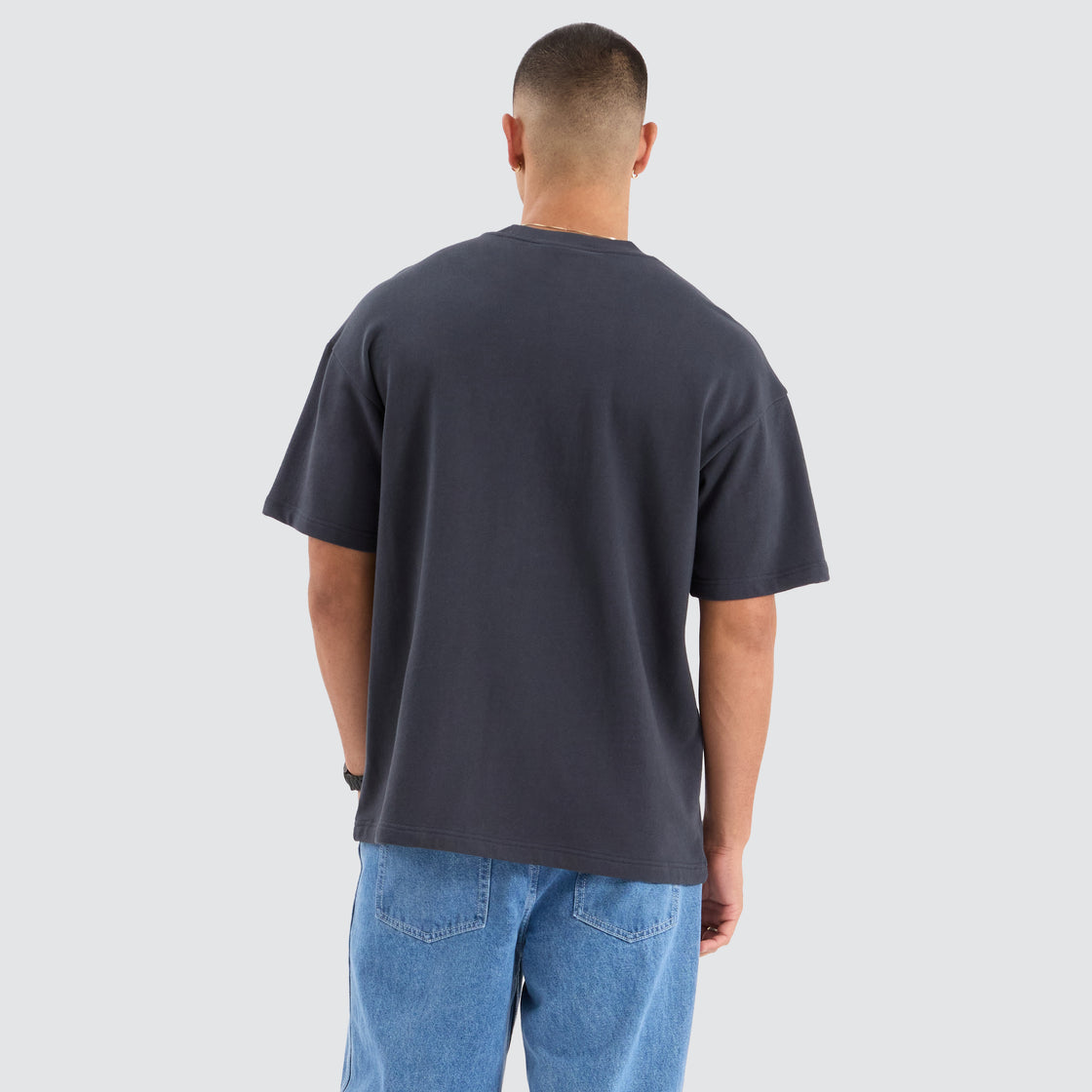 Bronco Loopback Raptor Tee - Ebony