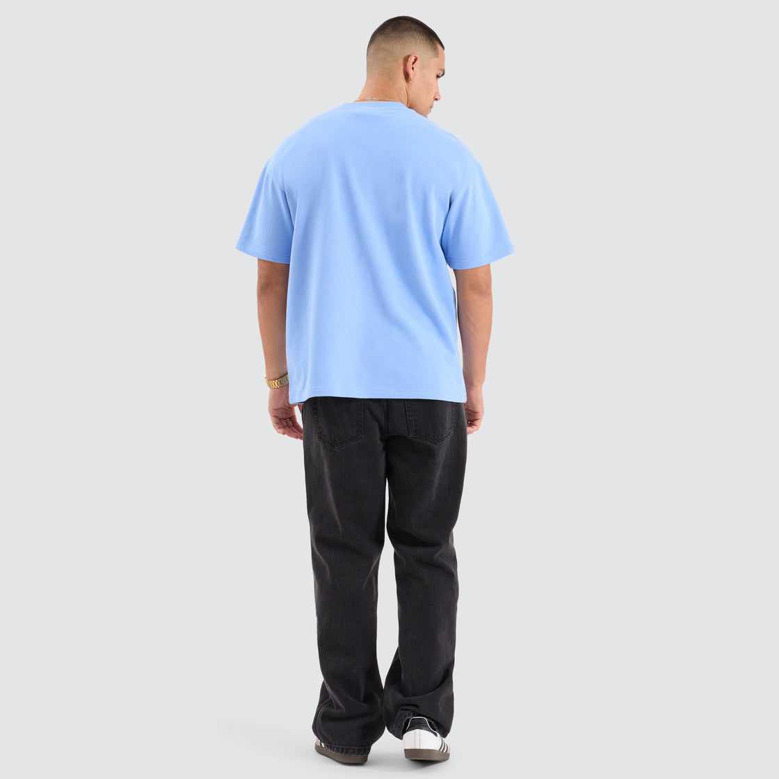 Lasso Loopback Raptor Tee - Vista Blue
