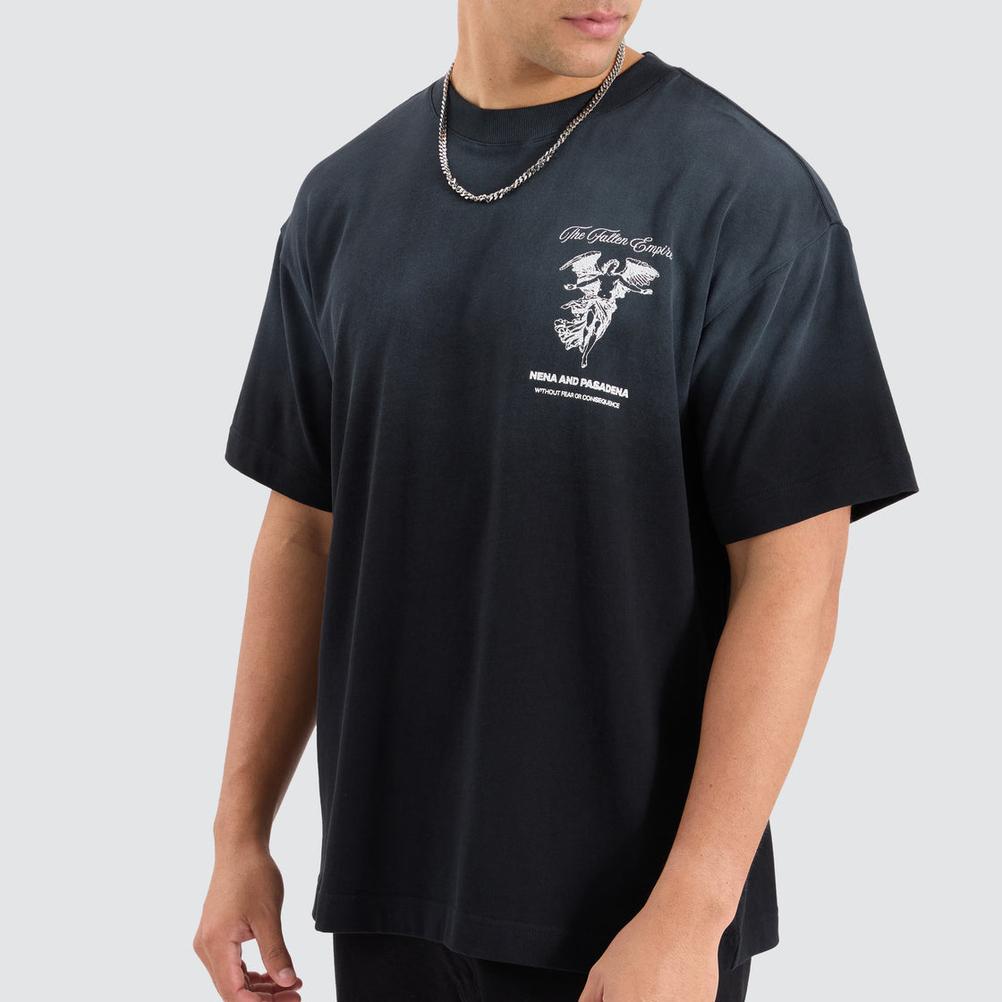 Cattle Raptor Tee - Anthracite Black