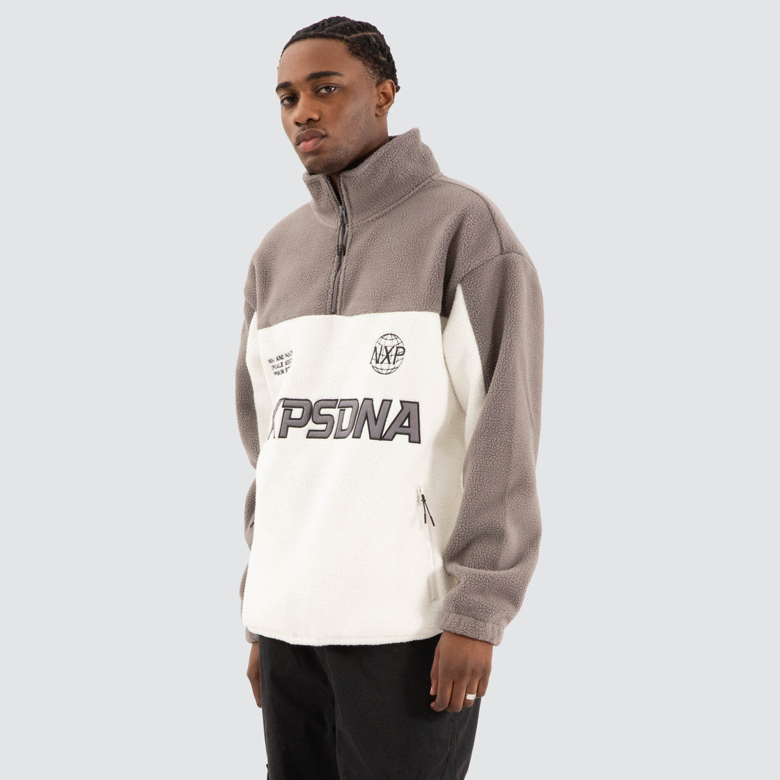 Lineage Pullover Swearer - Steel Grey