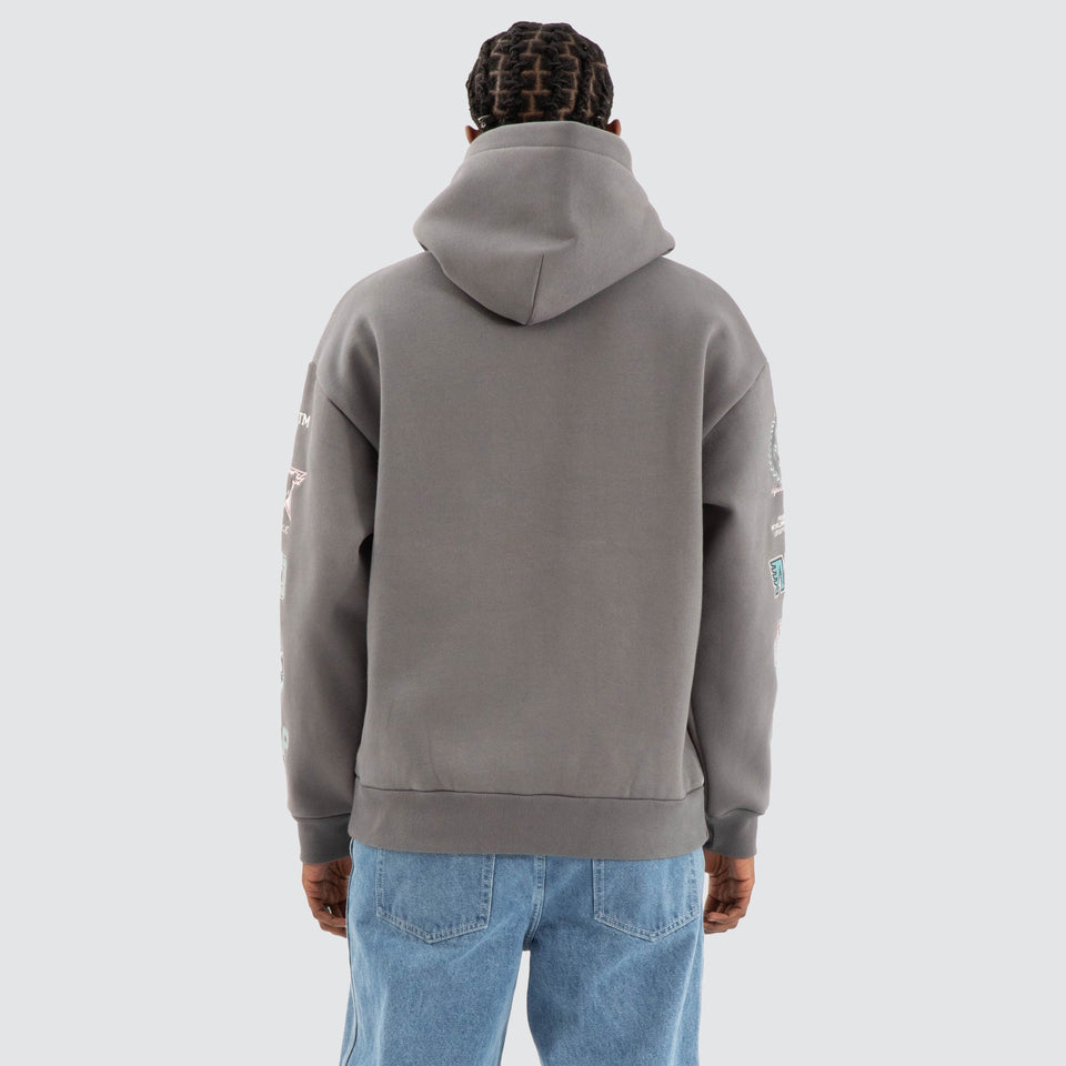 NXP Carbon Relaxed Hoodie - Charcoal (view 2)