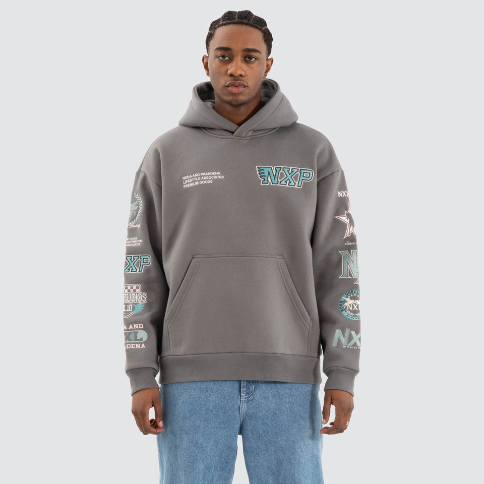 NXP Carbon Relaxed Hoodie - Charcoal