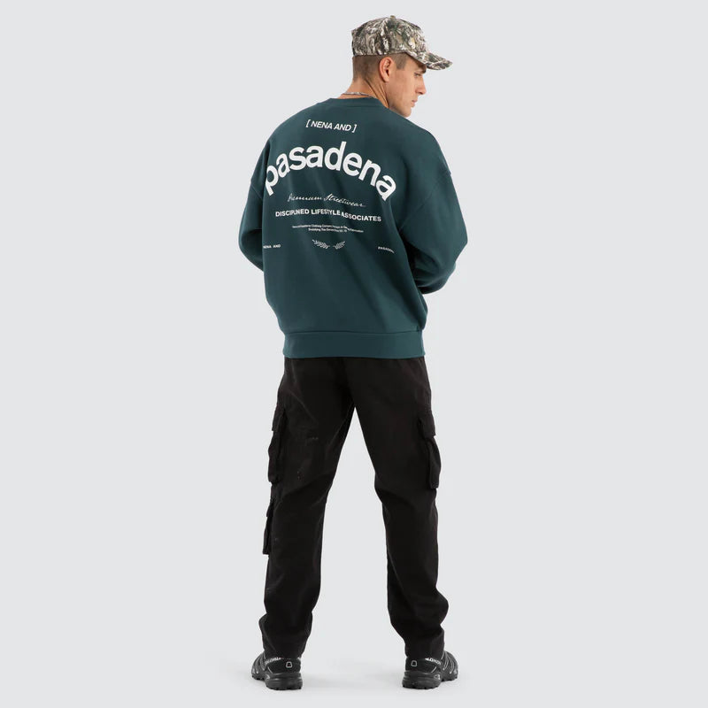 Lectern Box Fit Sweater - Sea Moss