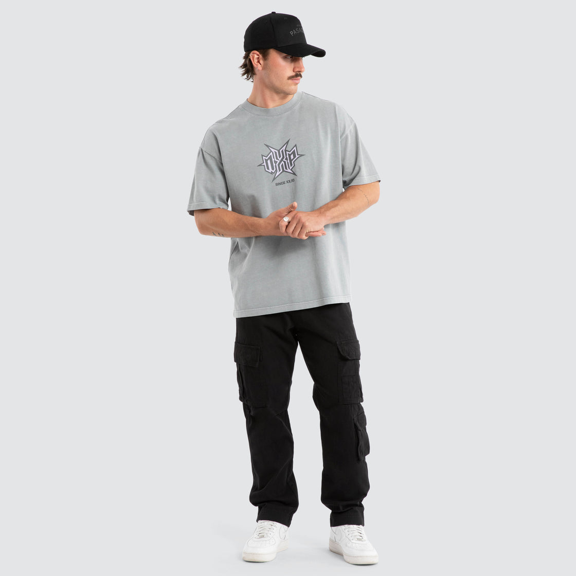 NXP Civil Raptor Tee - Pigment Ultimate Grey (view 2)