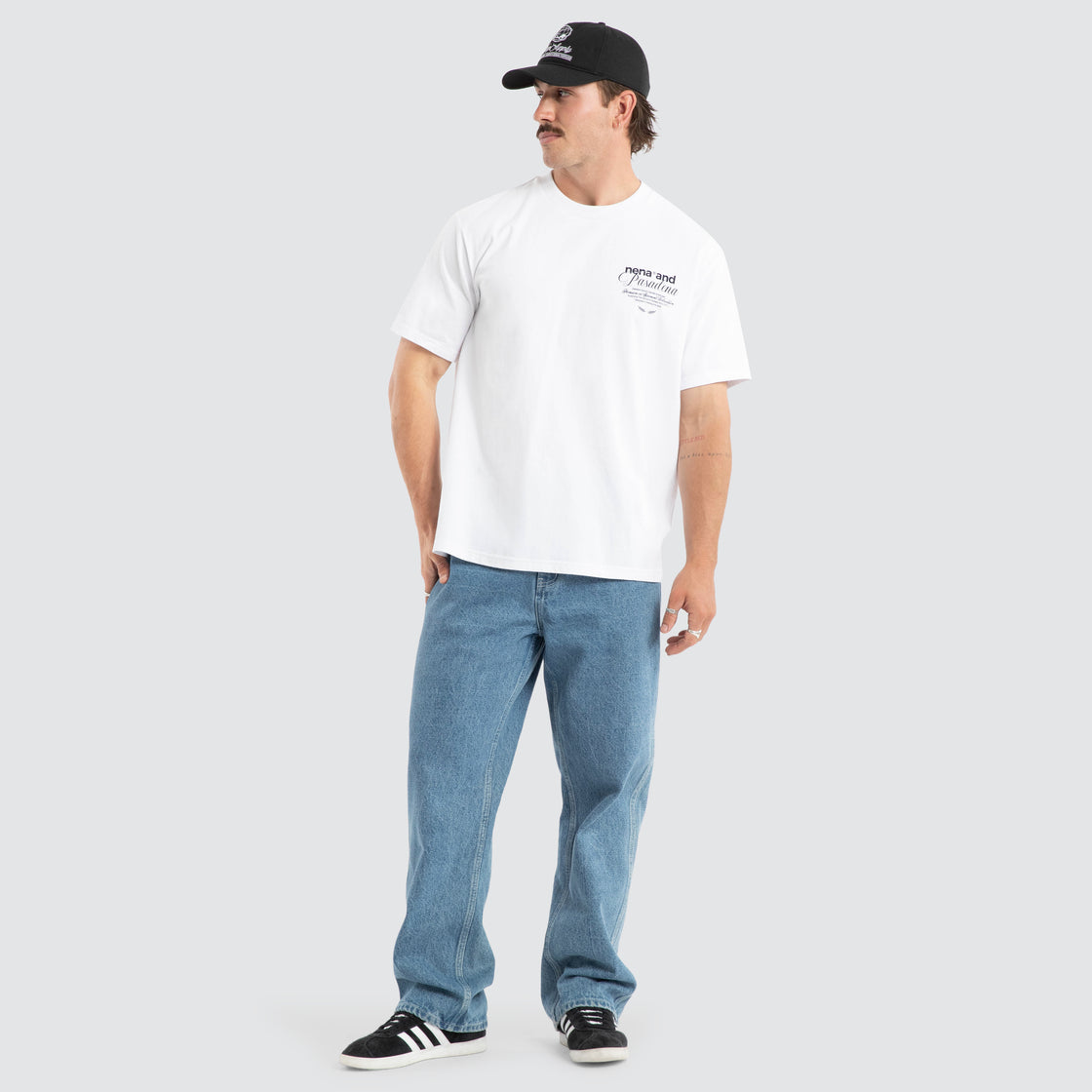 NXP Written Classic Tee - White (view 2)