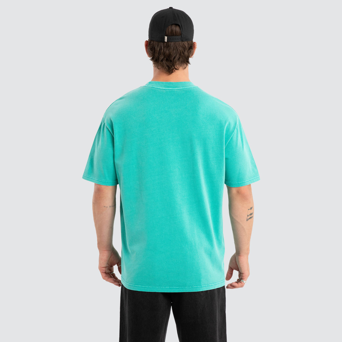 NXP Buffer Box Fit Tee - Pigment Arcadia (view 2)
