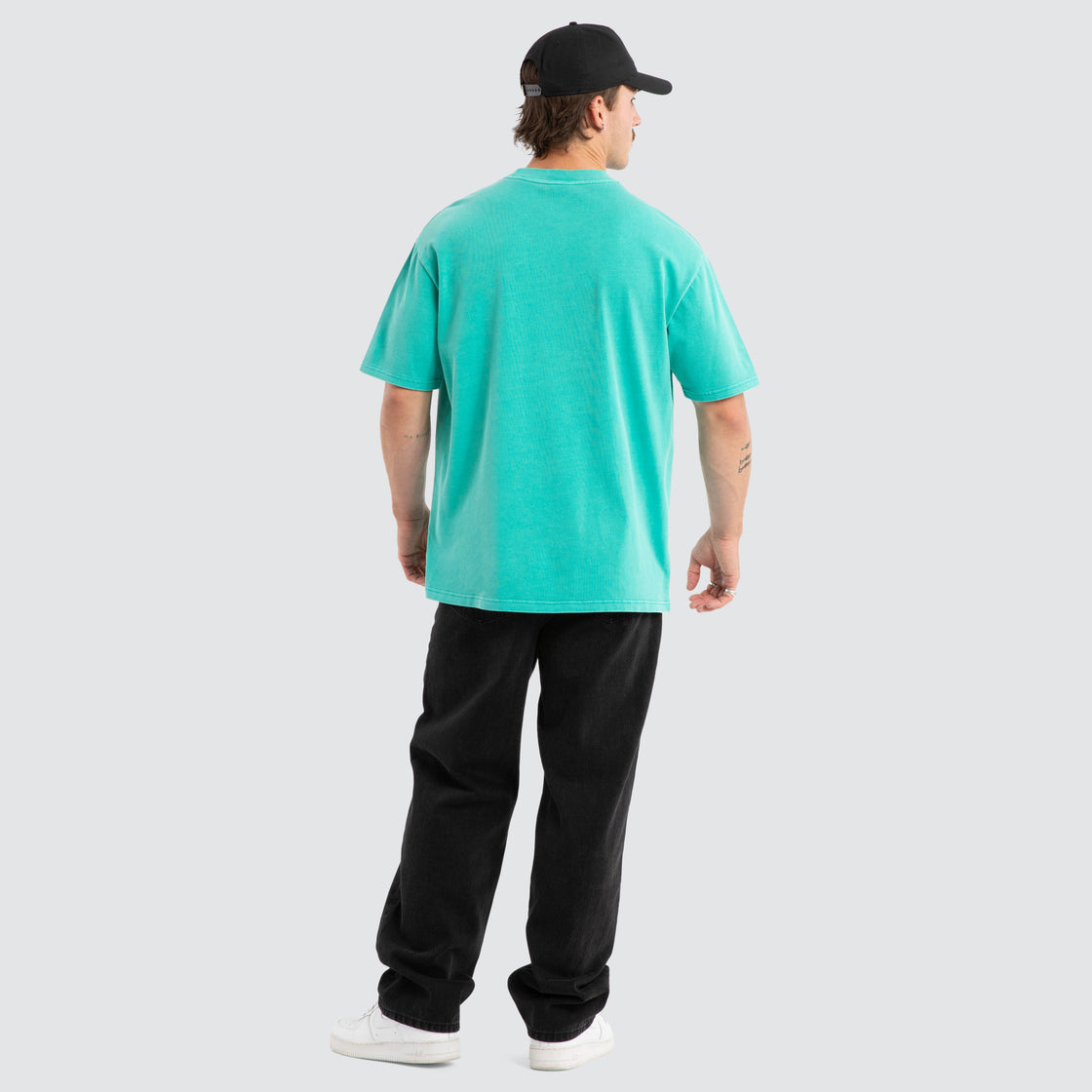 NXP Buffer Box Fit Tee - Pigment Arcadia (view 5)