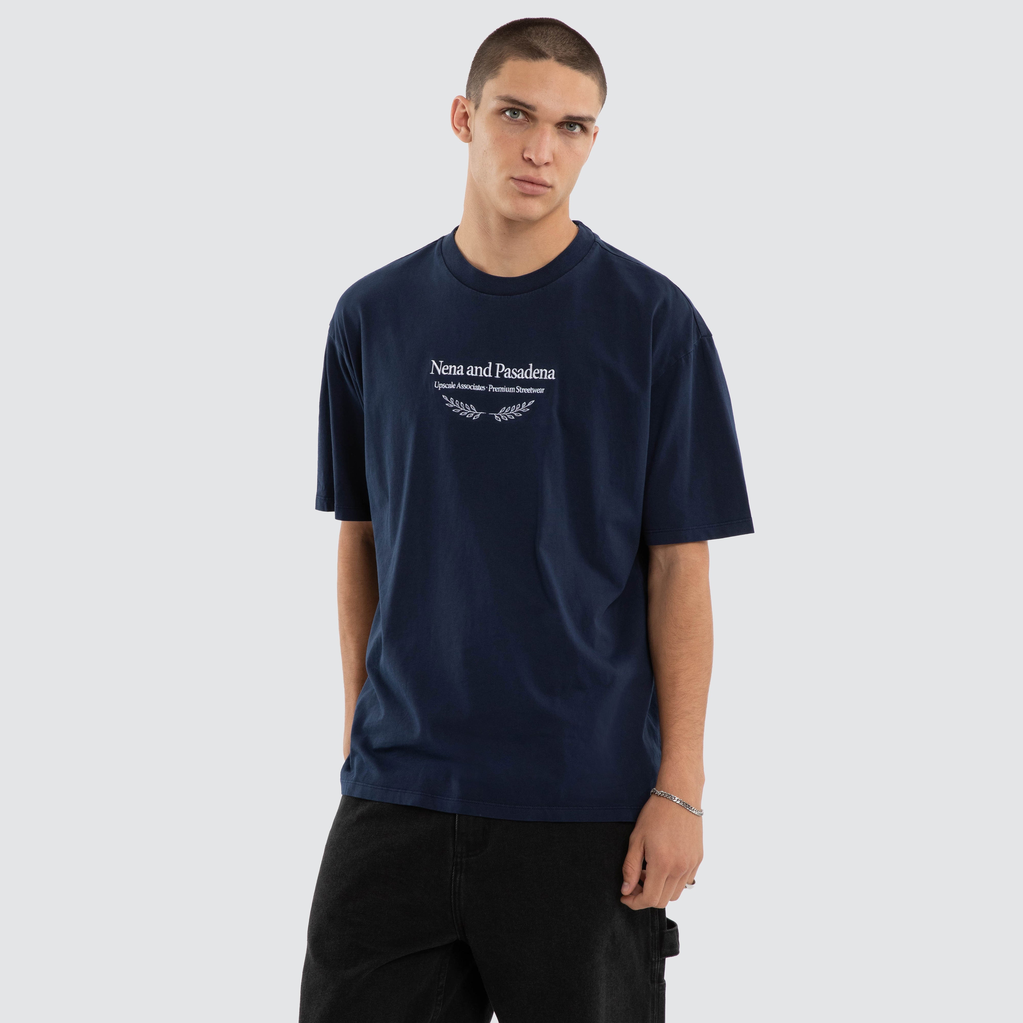 NXP Buffer Box Fit Tee Pigment Black - front view