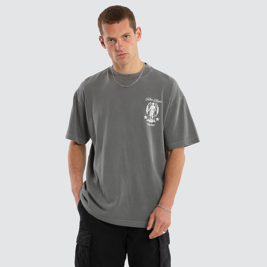 NXP Thrive Raptor Tee - Pigment Steel Grey (view 2)