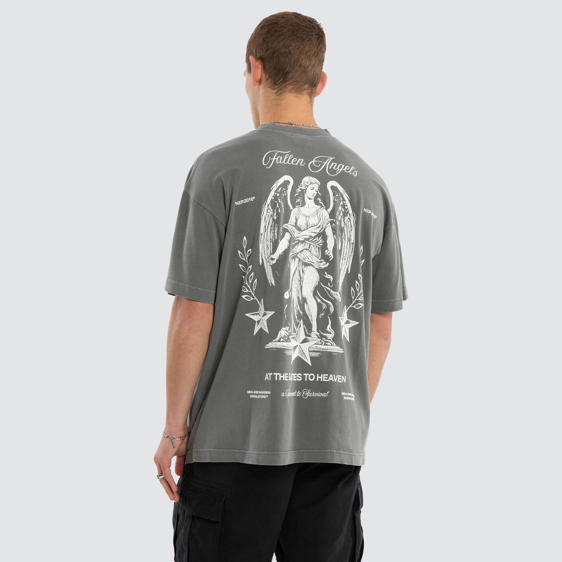 NXP Thrive Raptor Tee - Pigment Steel Grey