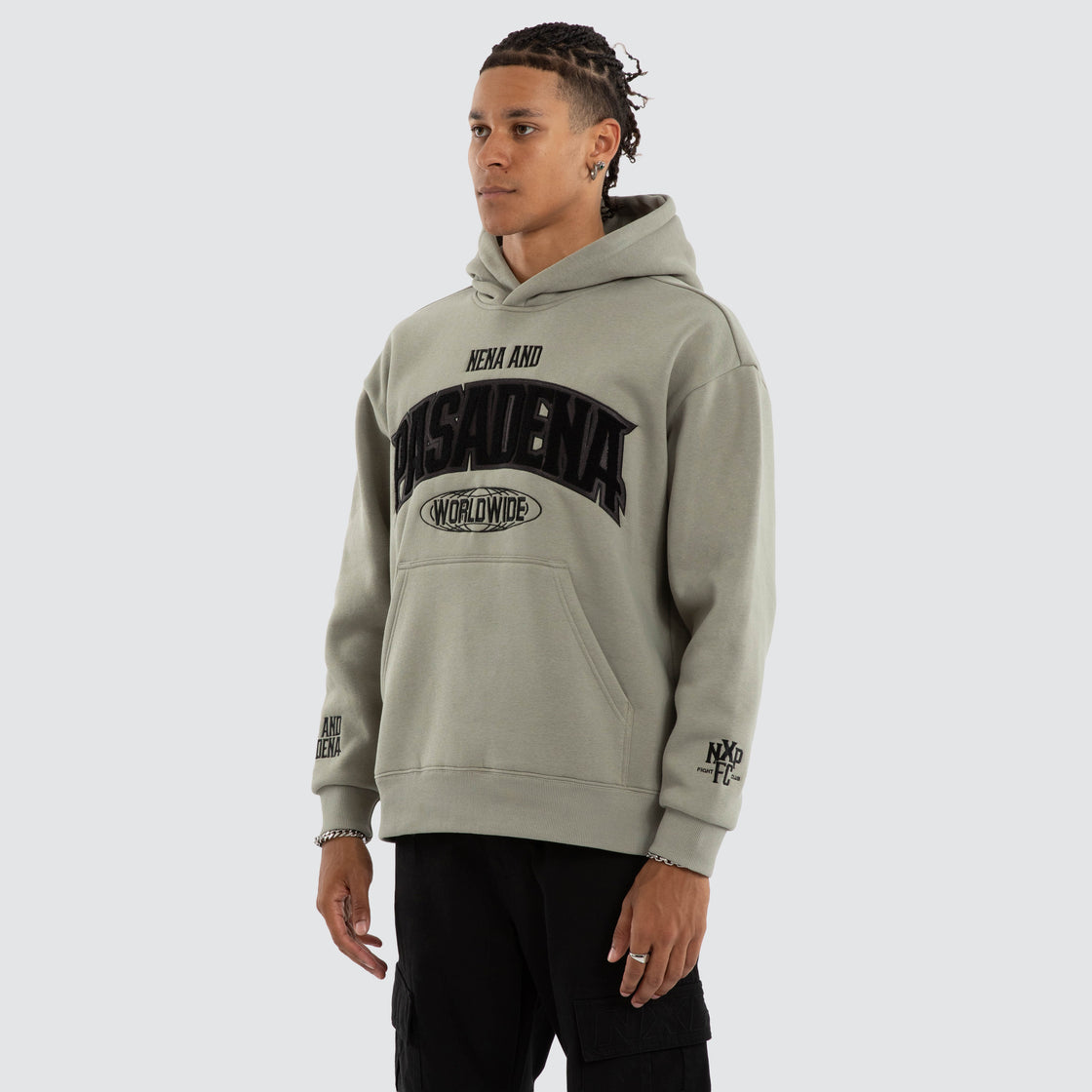NXP Gym Relaxed Hoodie - Shadow (view 2)
