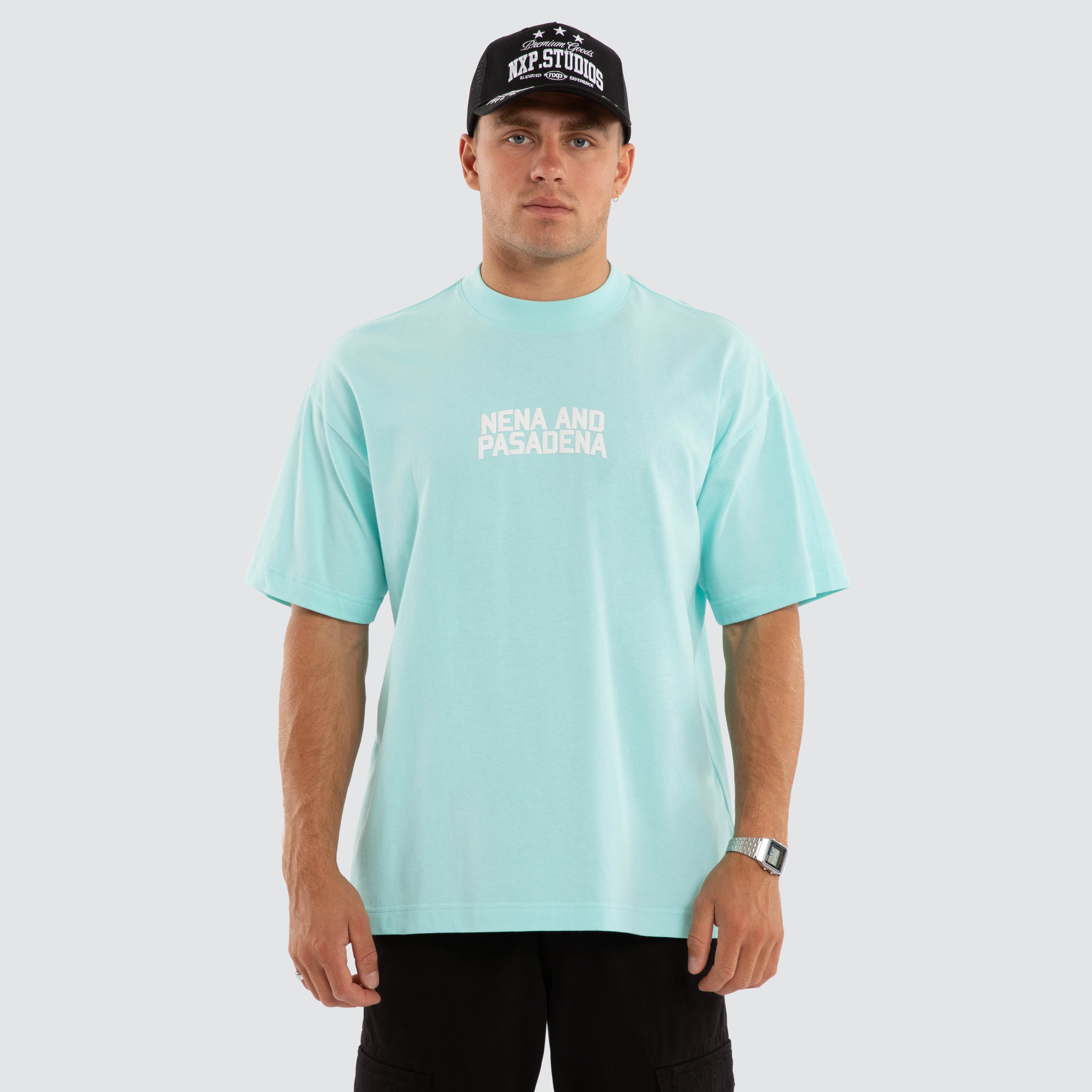 NXP Performance Raptor Tee Blue Light back