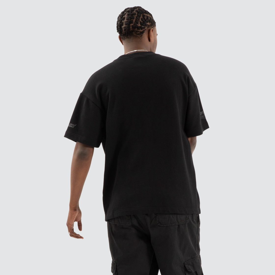 Power Loopback Raptor Tee - Jet Black