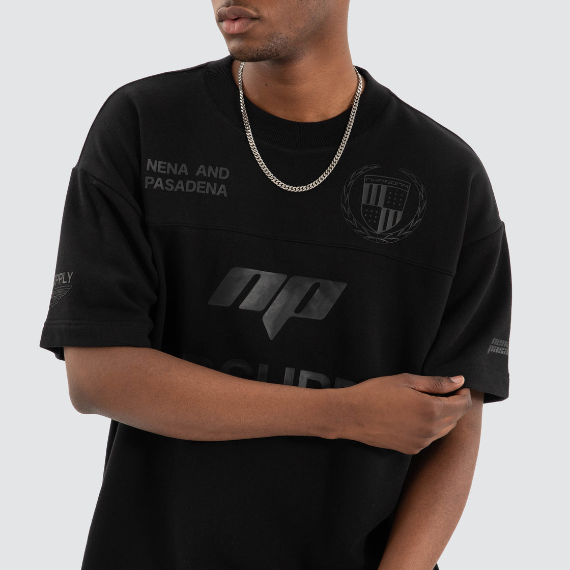 Power Loopback Raptor Tee - Jet Black