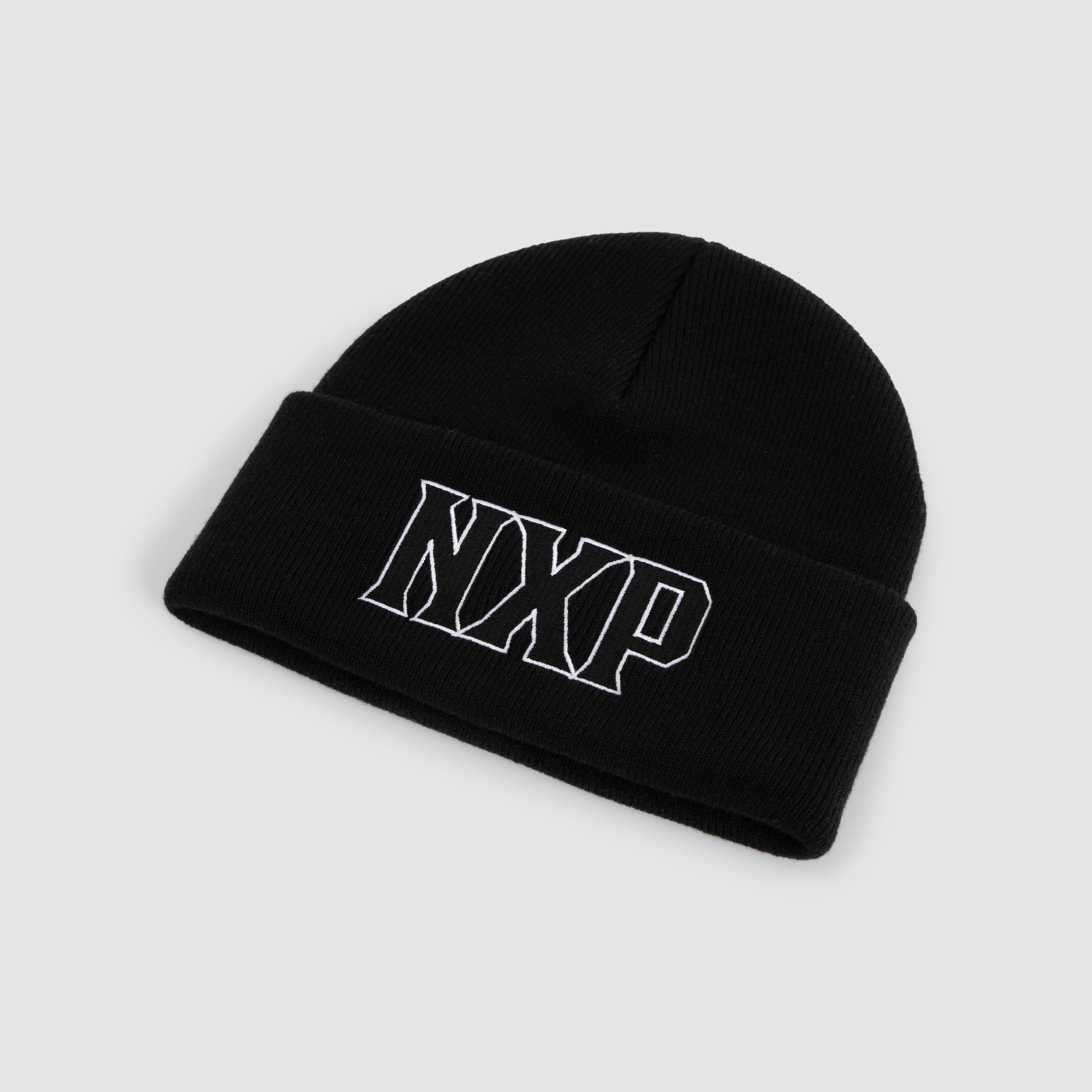 NXP Pillar Beanie Jet Black front
