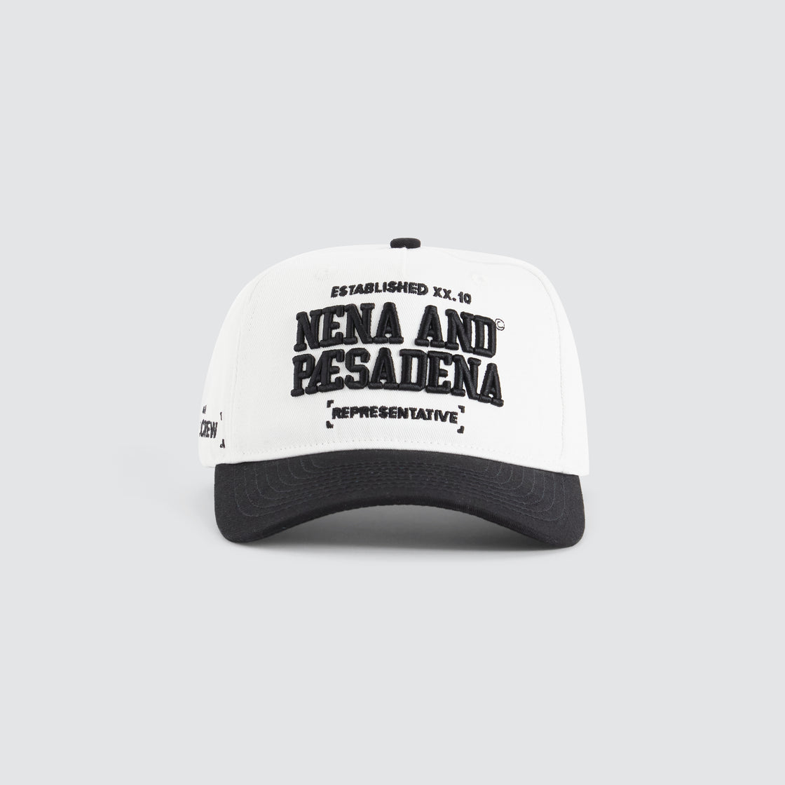 NXP Overtaking Golfer Cap - Natural / Black